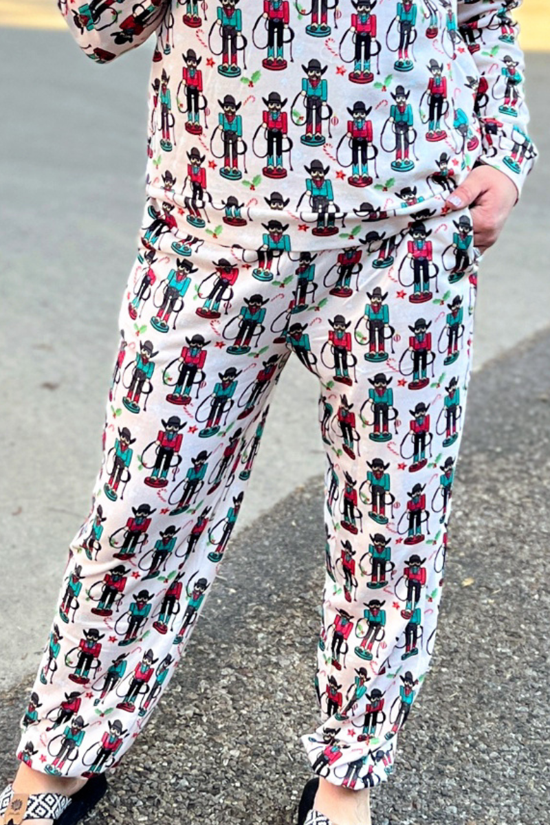 Ropin Around The Christmas Tree Jams Pants