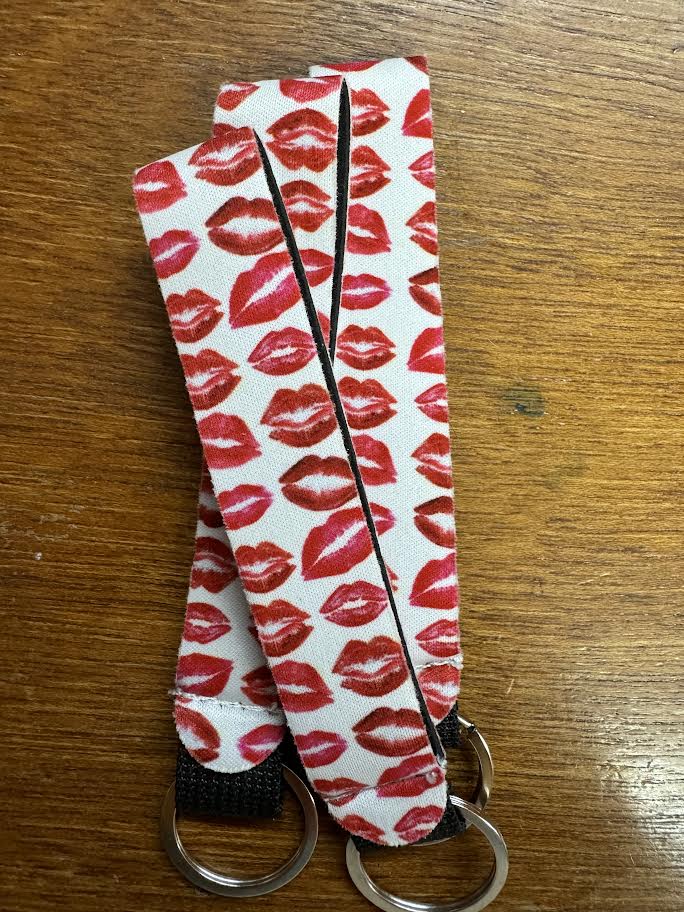 Patterned Key Chains. - tkh