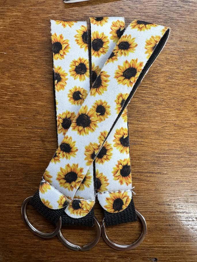 Patterned Key Chains. - tkh