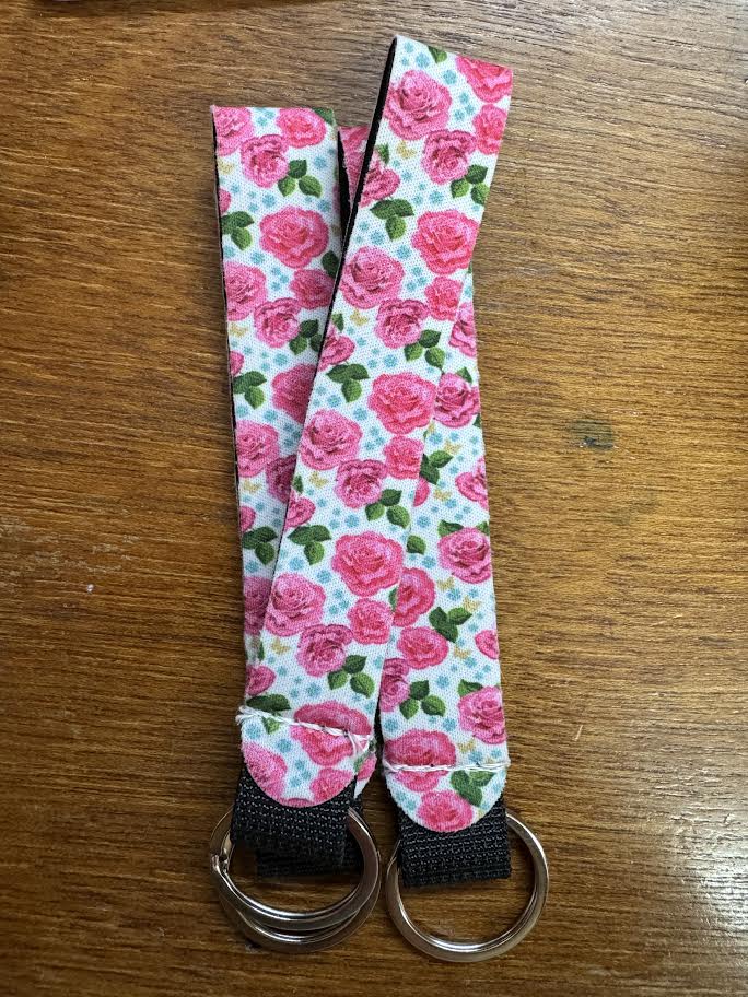 Patterned Key Chains. - tkh