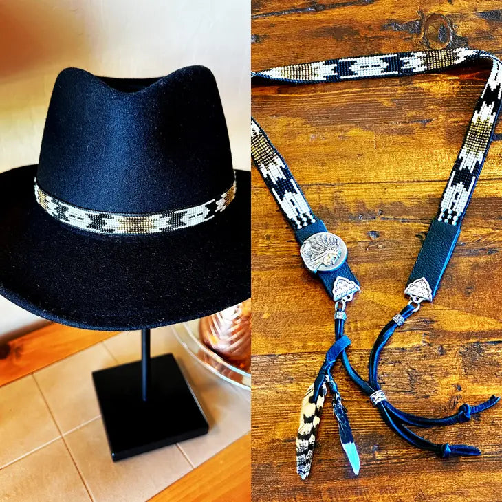Authentic Hatband Broken Arrow