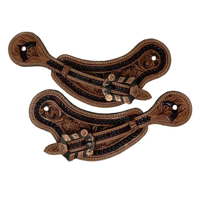 Feathered Mens Spur Strap