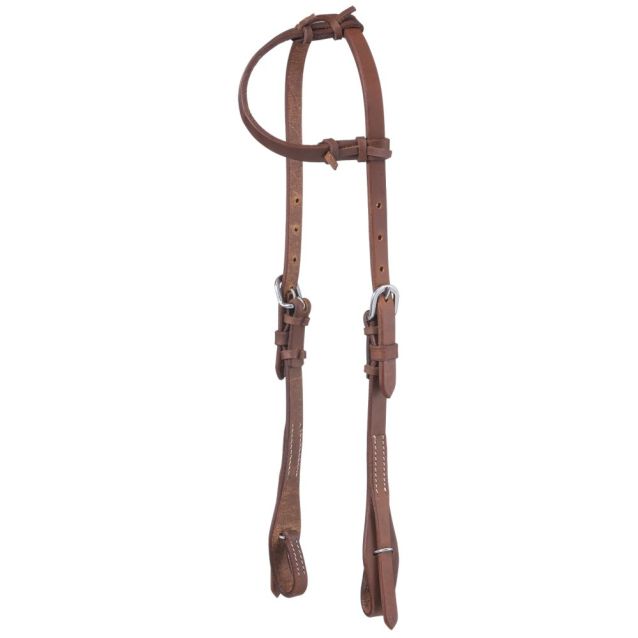 HARNESS LEATHER QUICK CHANGE EAR HEADSTALL
