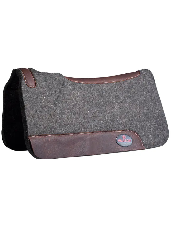 31x30 Grey Wool saddle pad