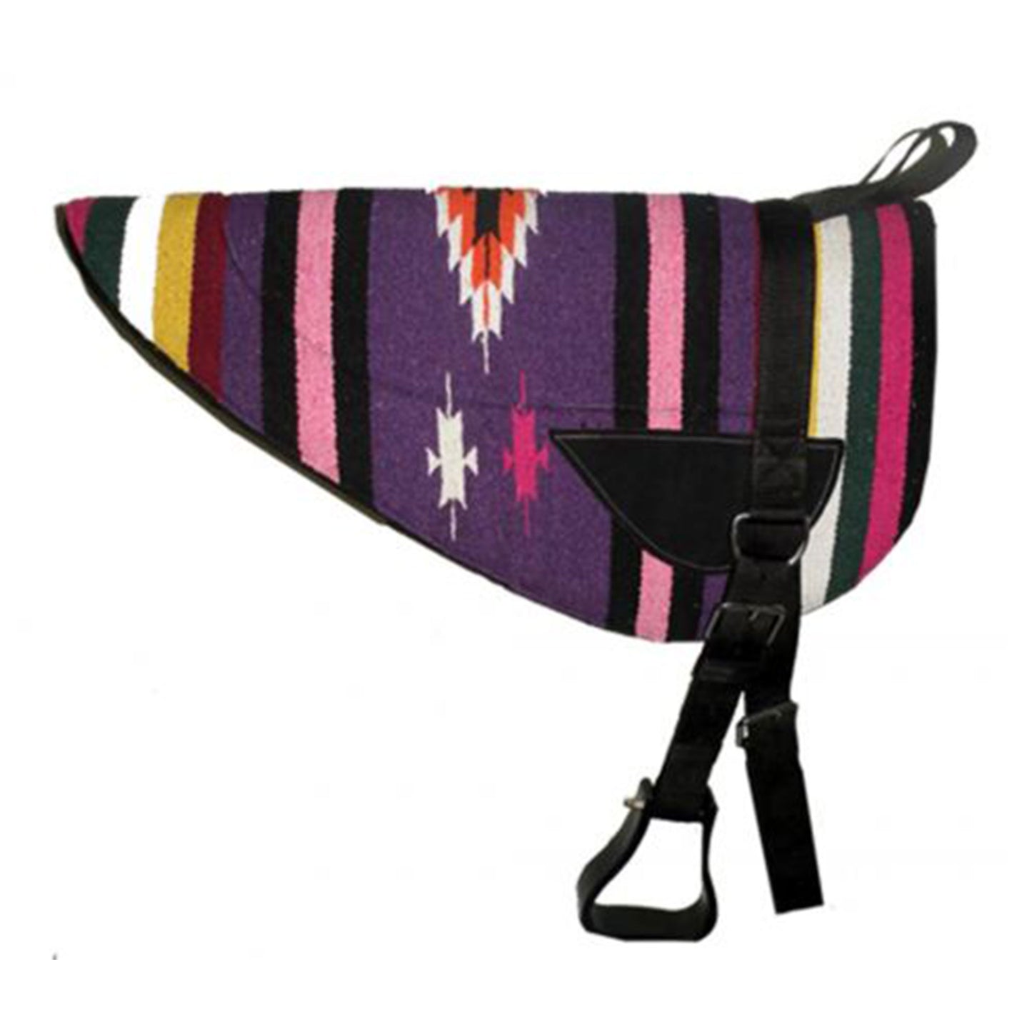 Purple Serape Bareback Pad