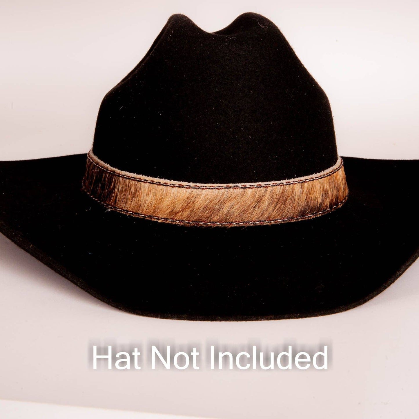Brindle Hair On Cowboy Hat Band