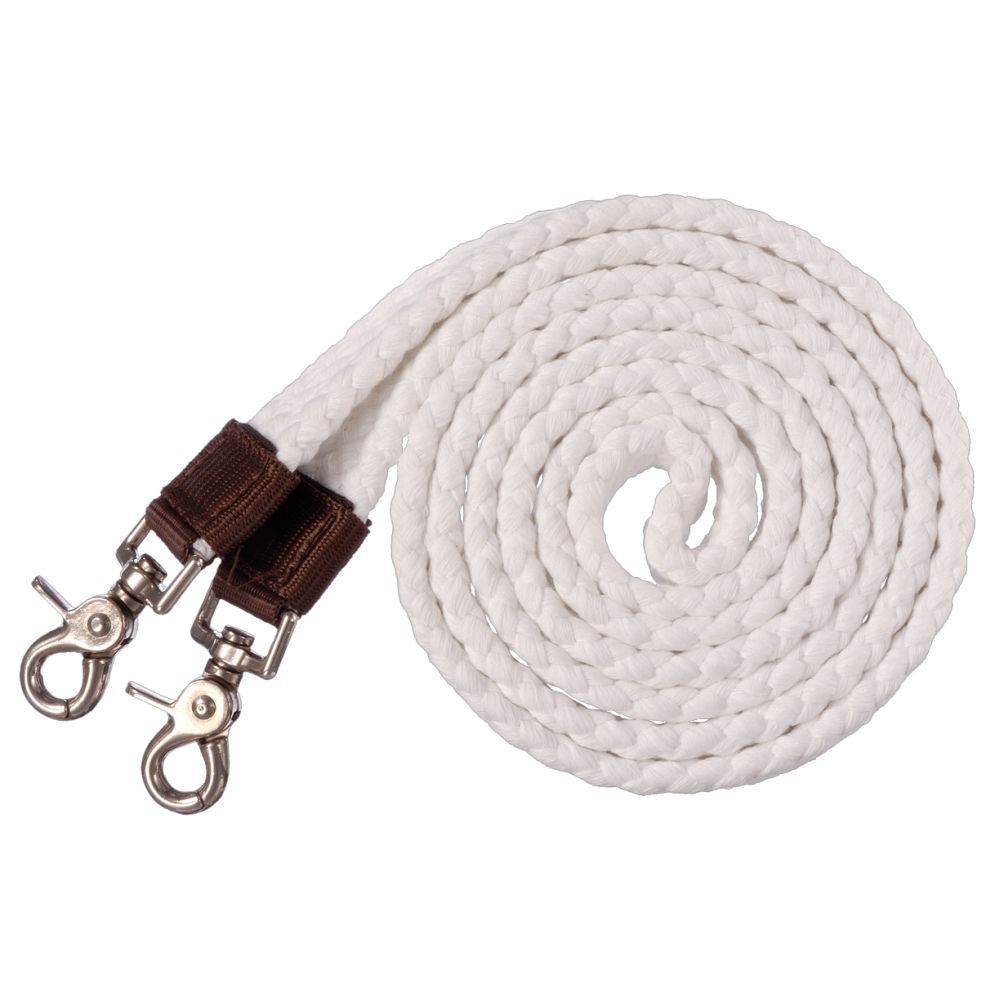 Pro Flat Cotton Roping Rein