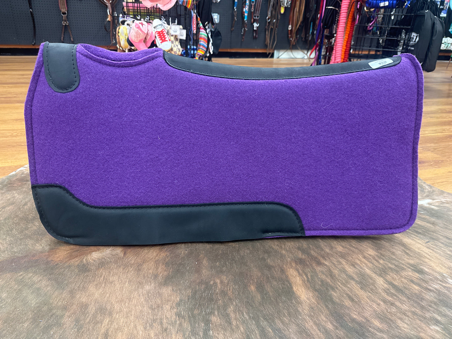 Purple Felt Saddle Pad