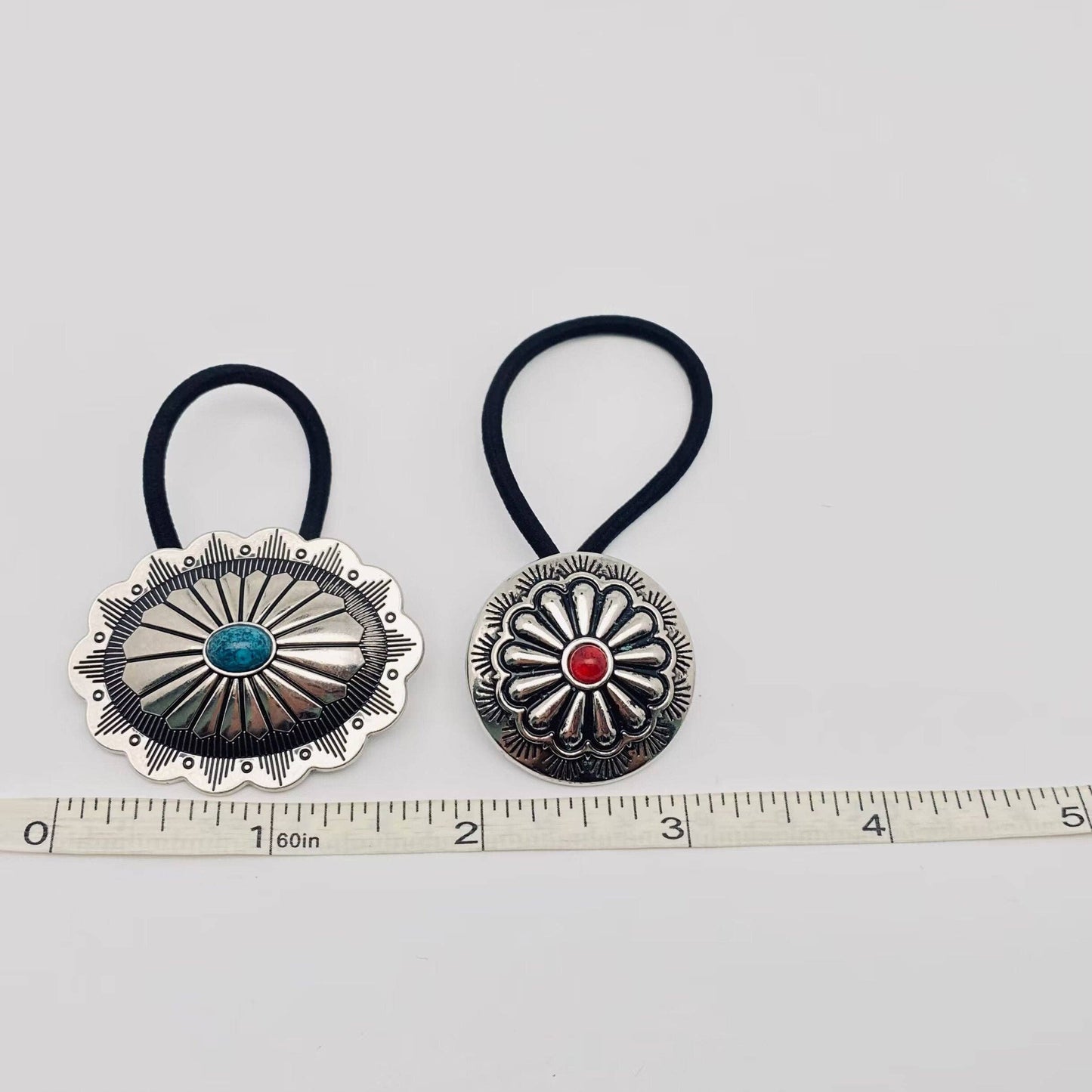 Concho Hair Tye (set of 2)