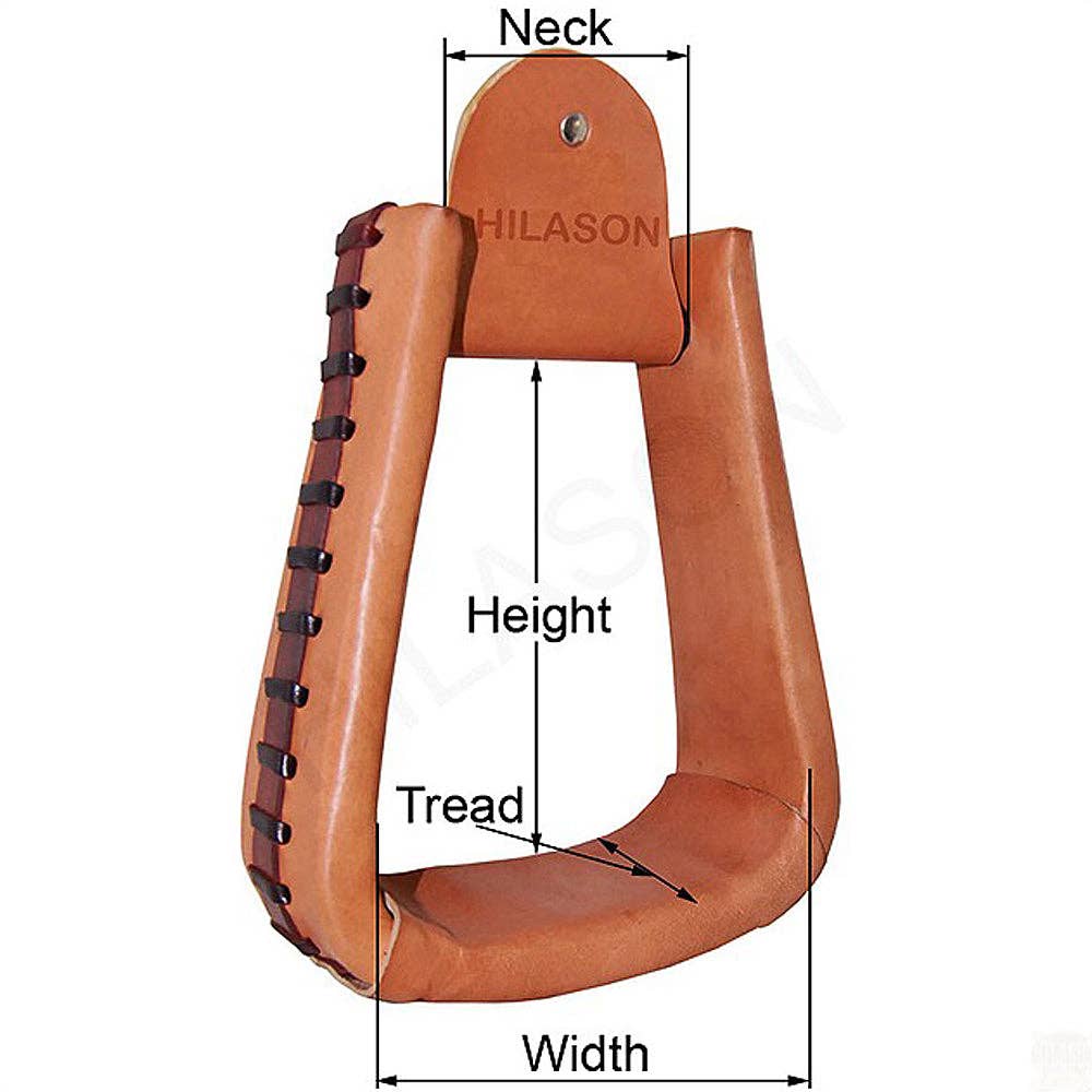 HILASON Horse Western Tack Saddle Stainless Engraved Metal Stirrups
