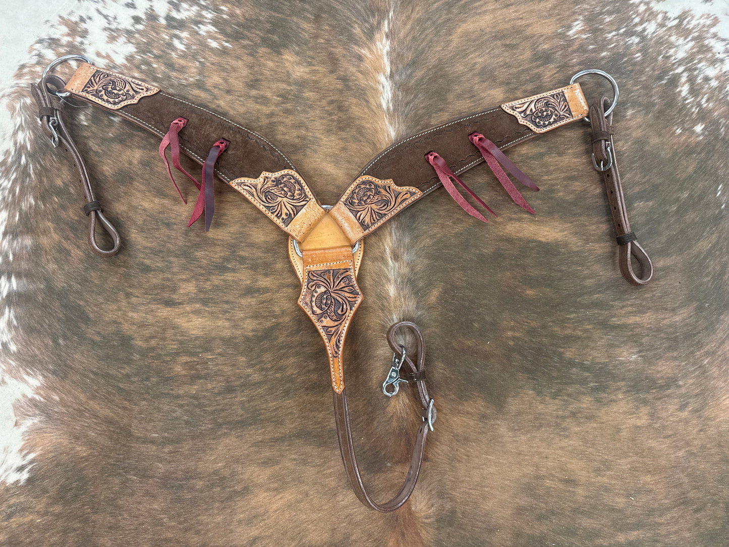 2 Tone Roughout Breast Collar