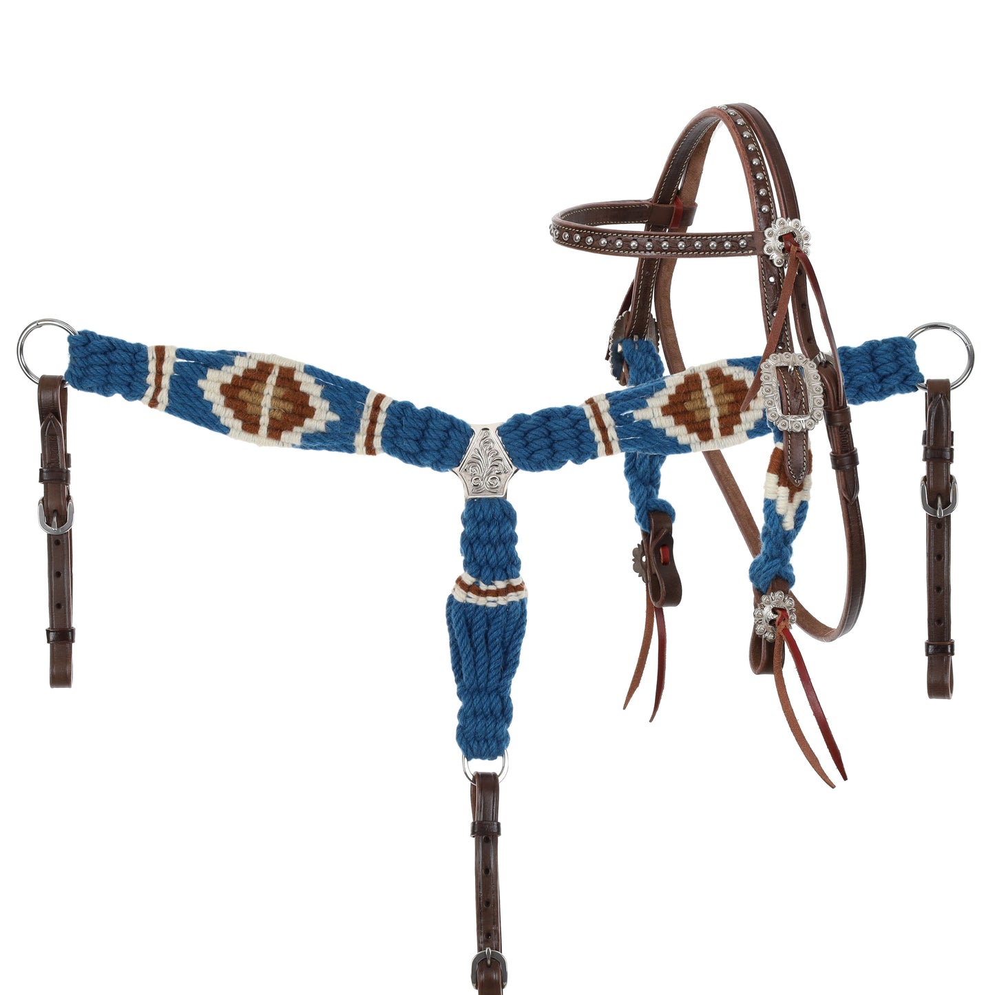 Pony Sized Mohair with Browband Set