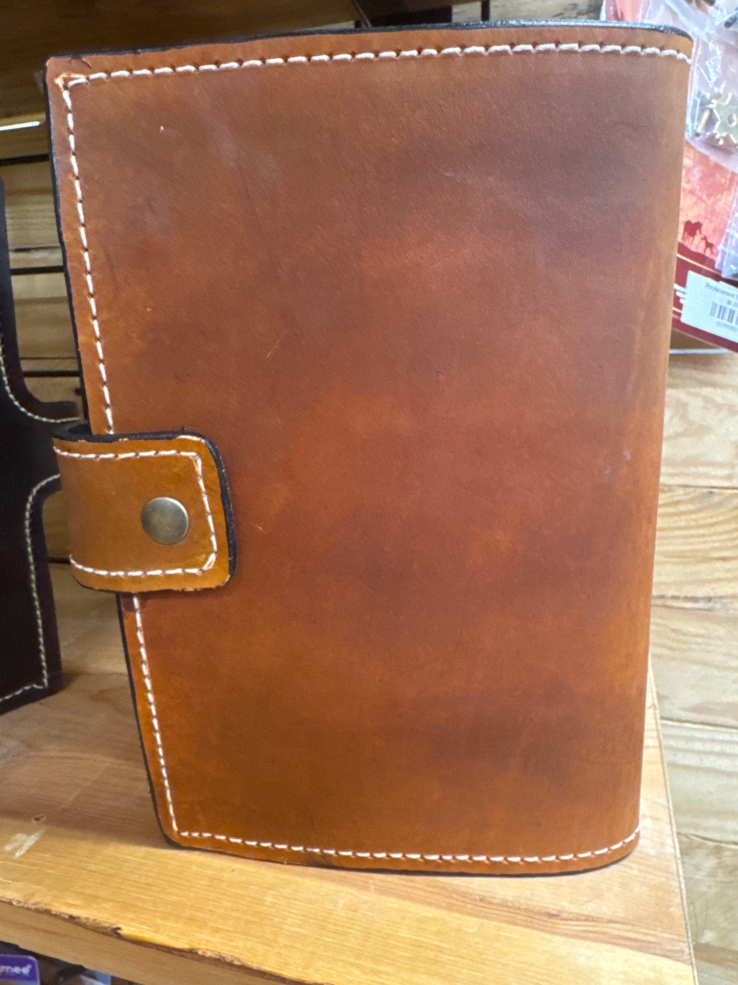 8”x6” Handmade Leather Bible Cover