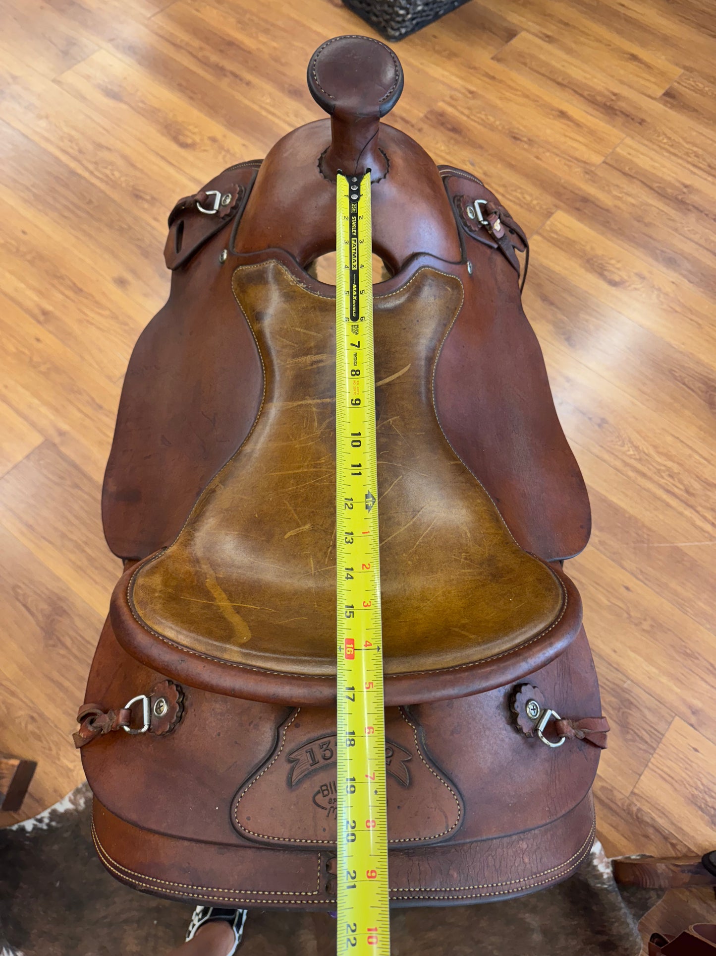 Bill Long Custom Saddle 16”