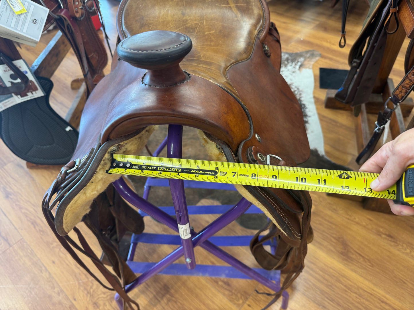 Bill Long Custom Saddle 16”