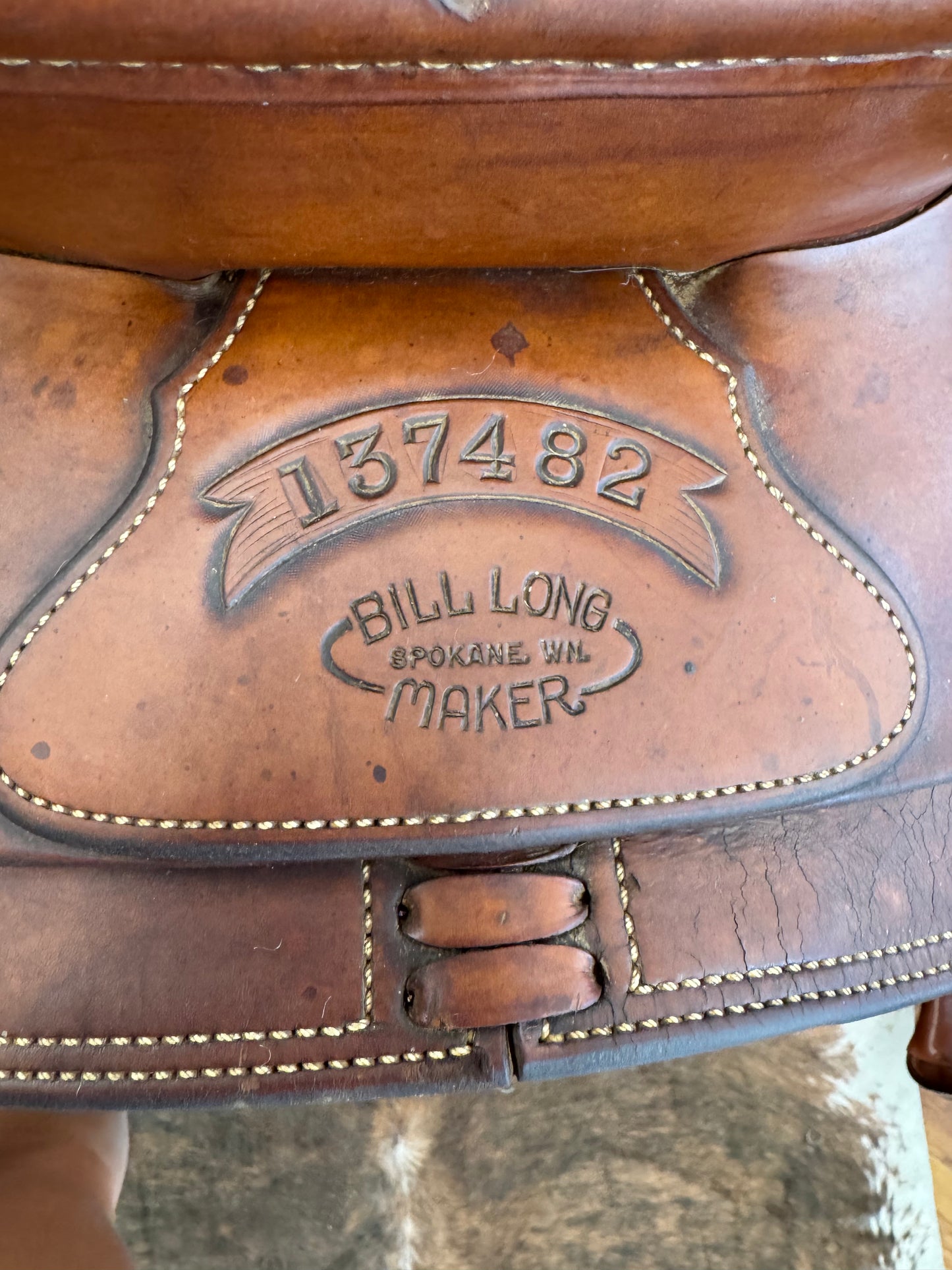 Bill Long Custom Saddle 16”