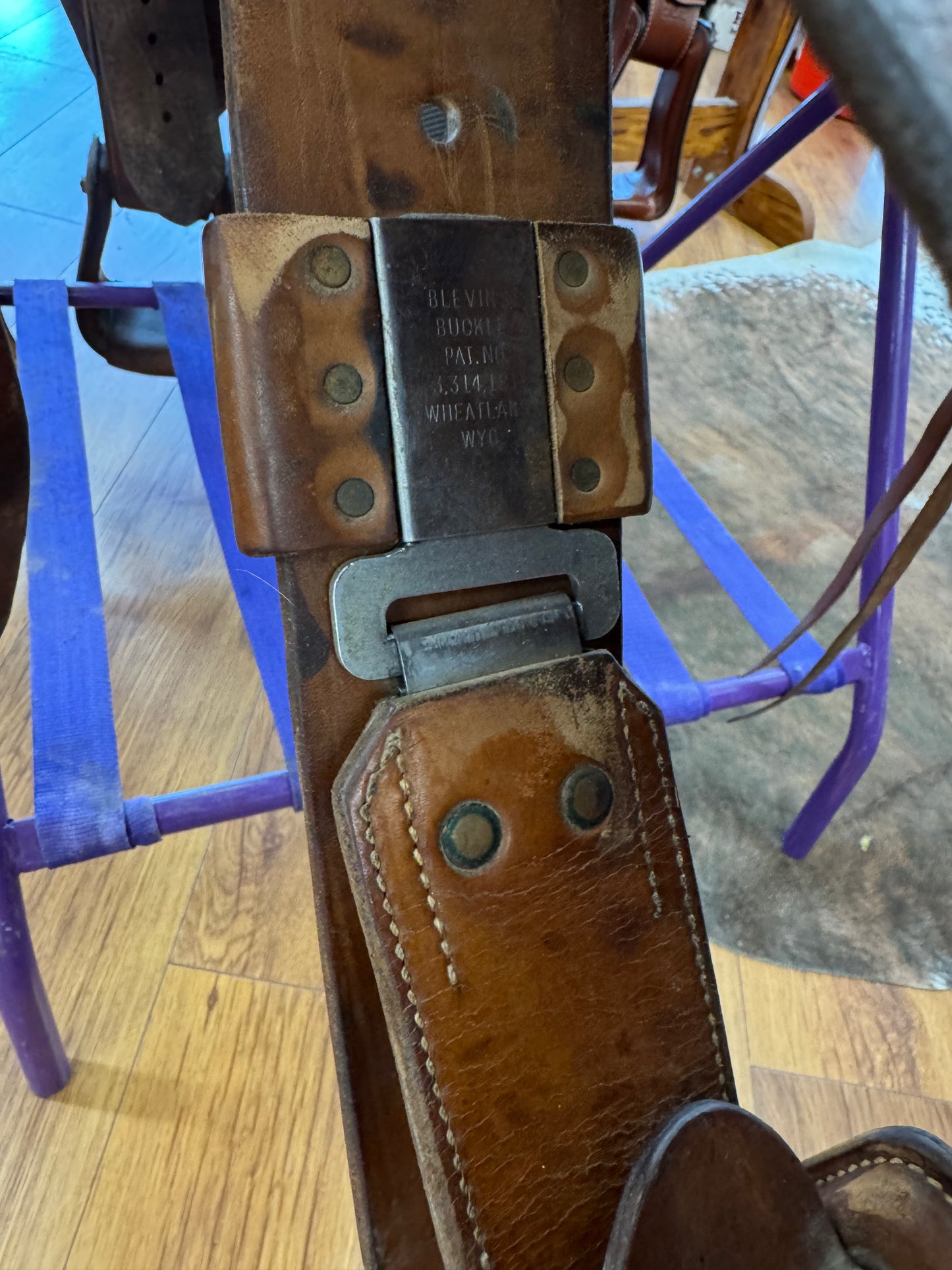 Bill Long Custom Saddle 16”