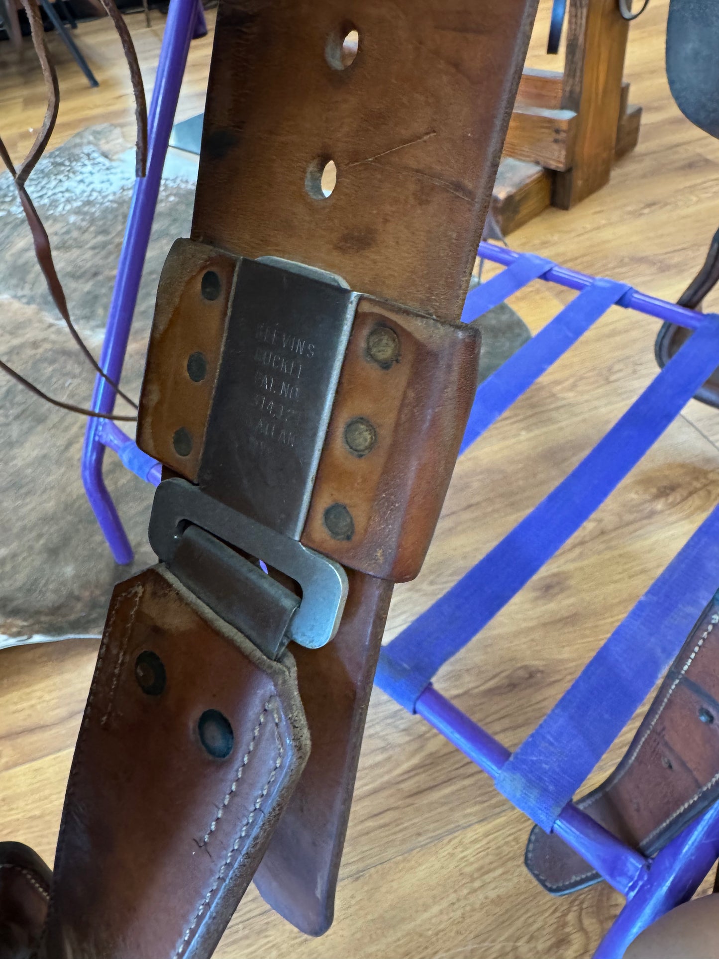 Bill Long Custom Saddle 16”