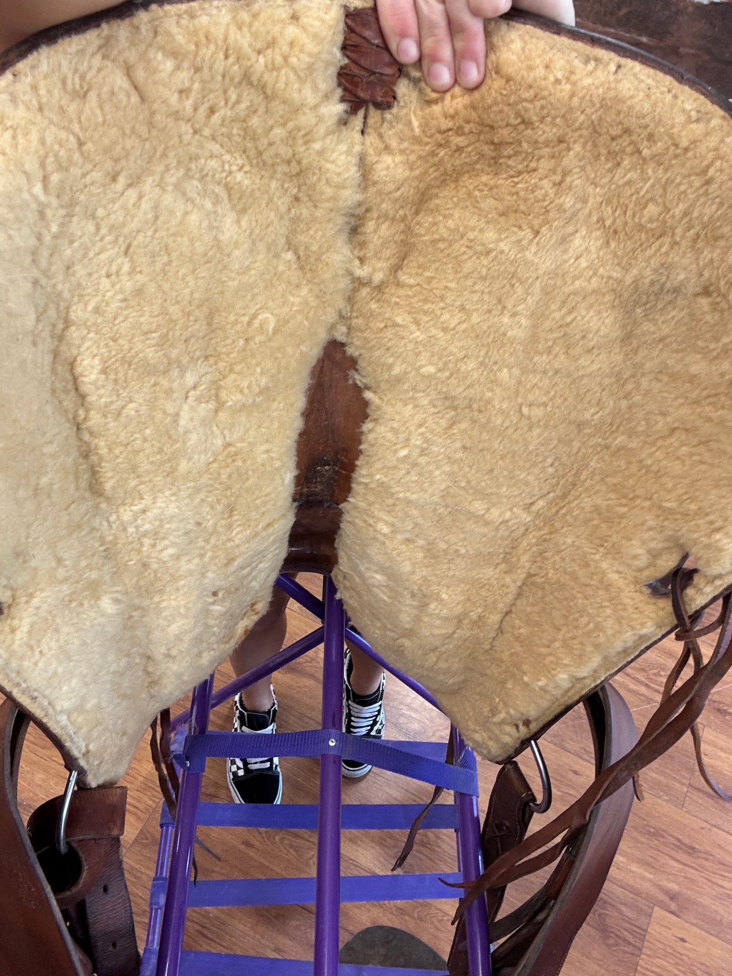 Bill Long Custom Saddle 16”