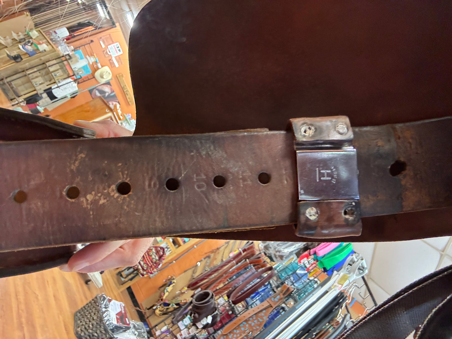 15” Circle Y Barrel Saddle #AG