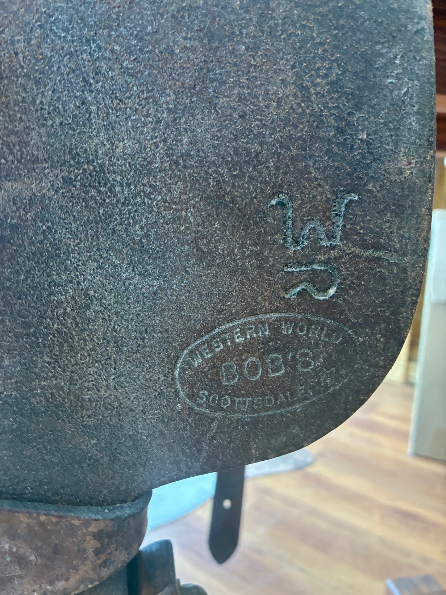 16.5” W B Western World Cutting Saddle