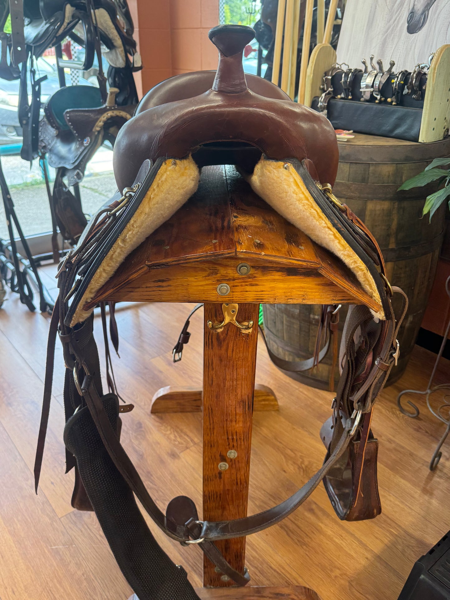 16” Big Horn Flex Tree Trail Saddle