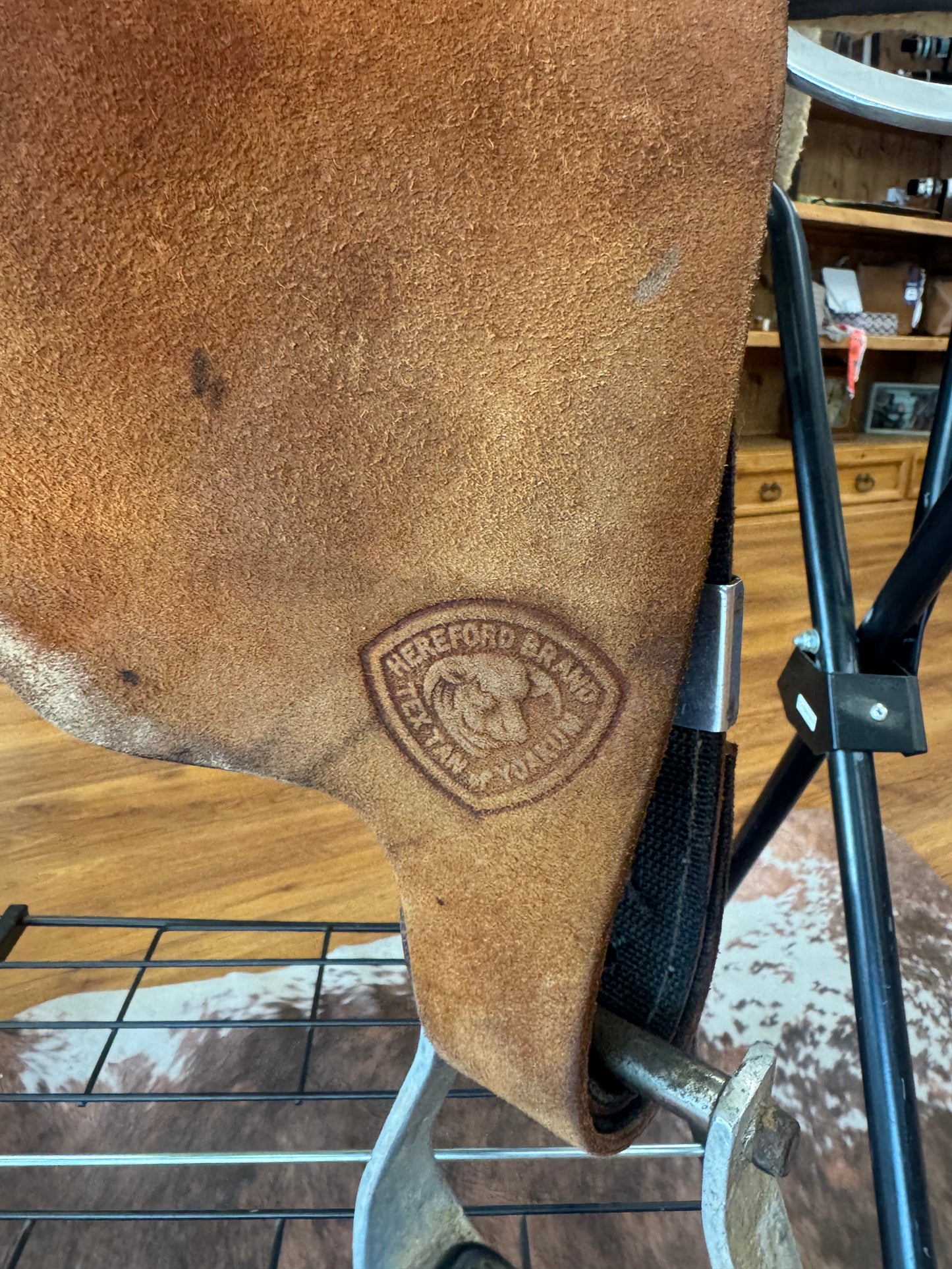 13” TexTan Barrel Barrel Saddle Used