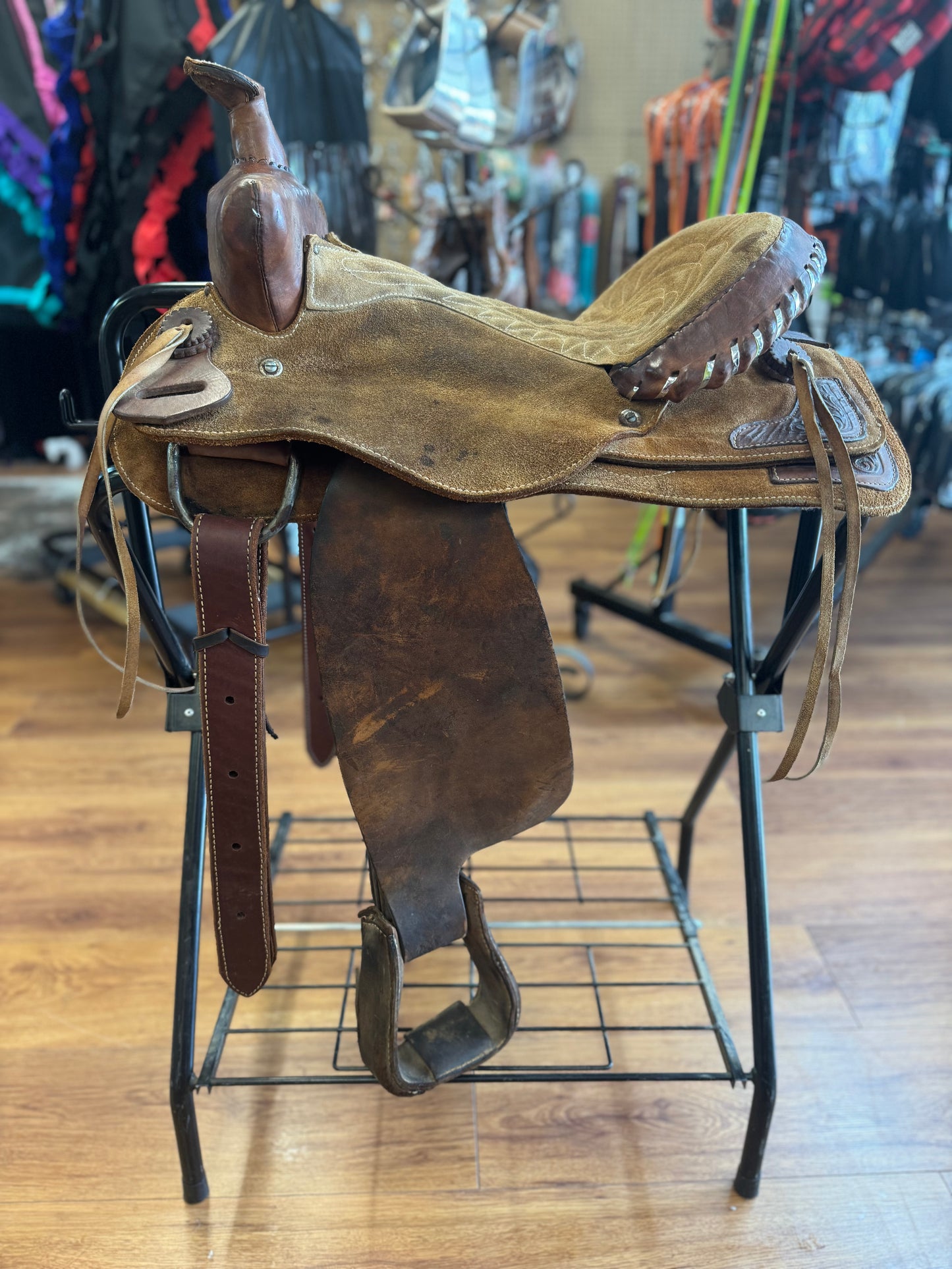 15.5" Roughout Barrel Saddle #TKH