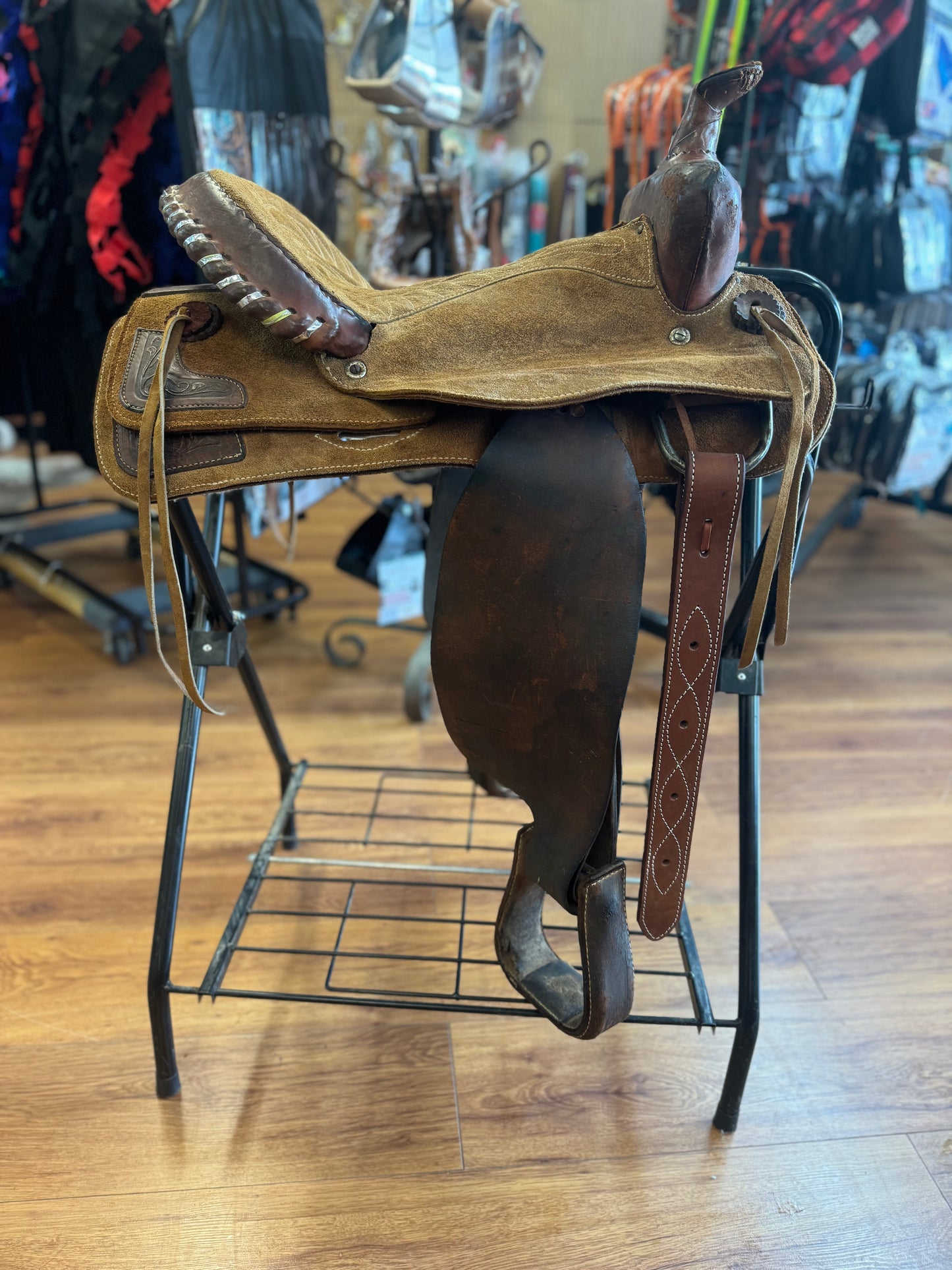 15.5" Roughout Barrel Saddle #TKH