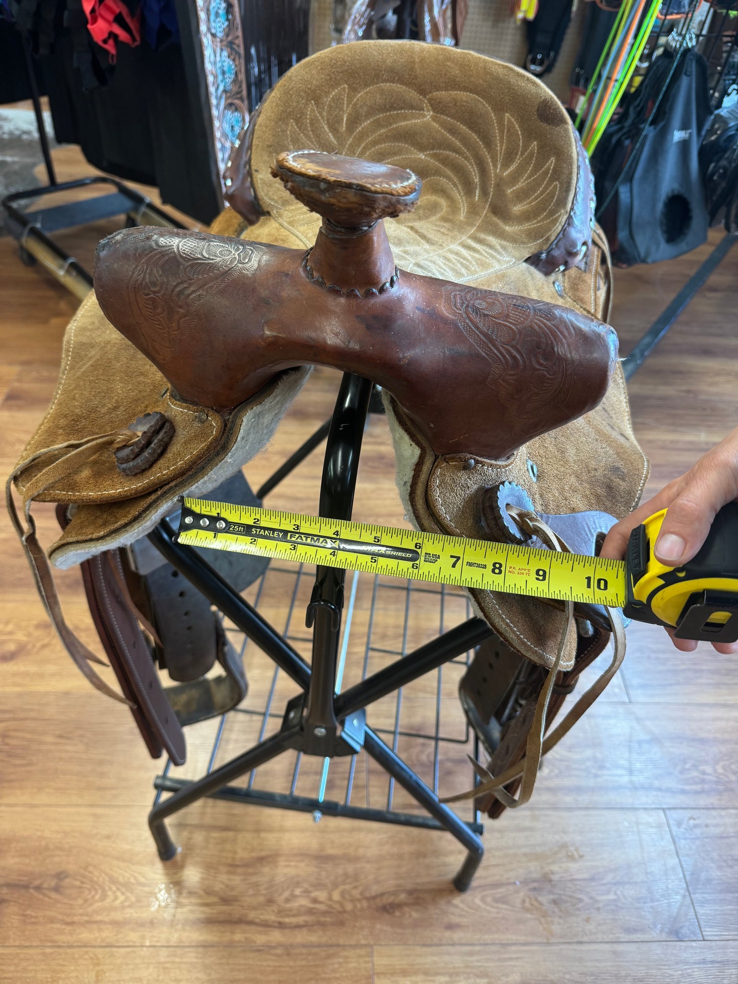 15.5" Roughout Barrel Saddle #TKH