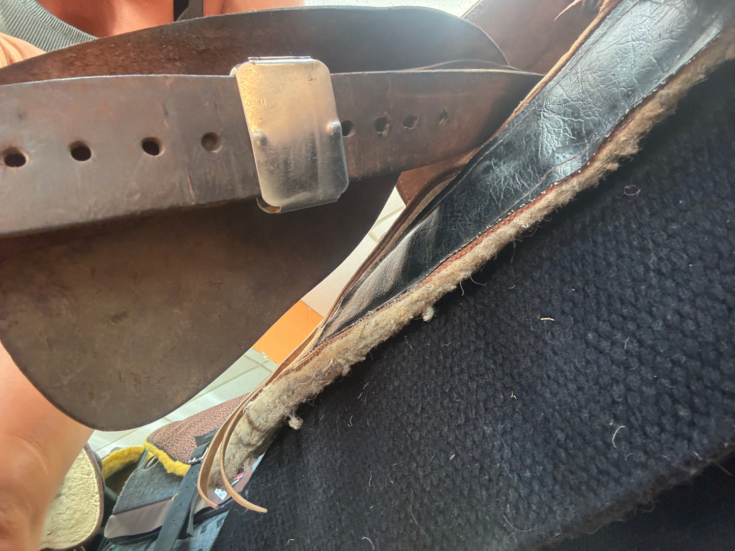 15.5" Roughout Barrel Saddle #TKH