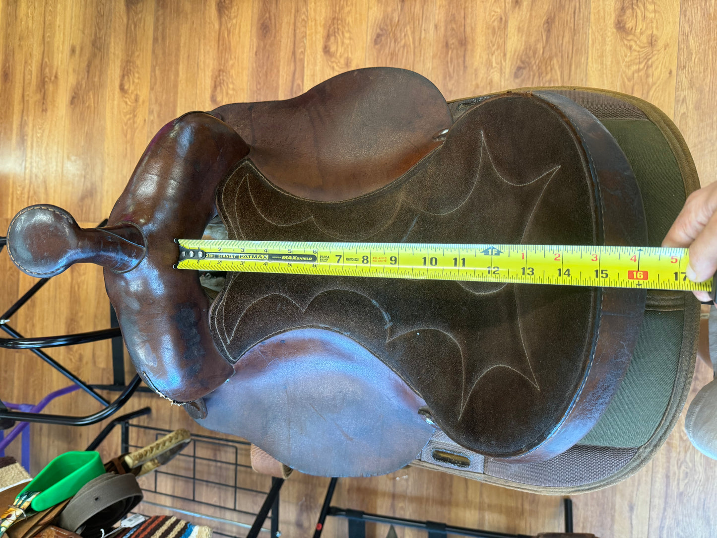 15" Courts Synthetic Trail Saddle #007