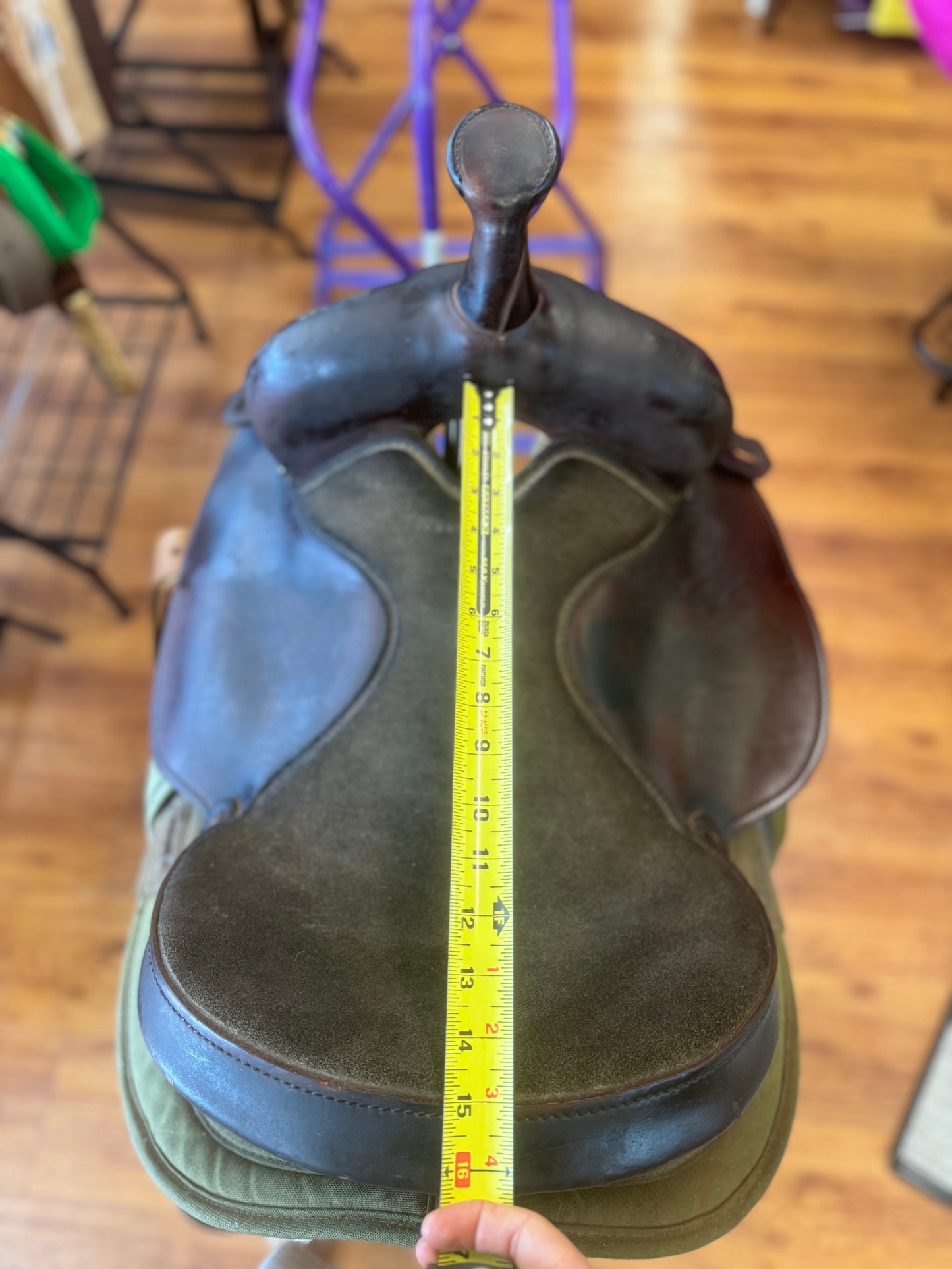 15" Big Horn Hybrid Western Saddle #007