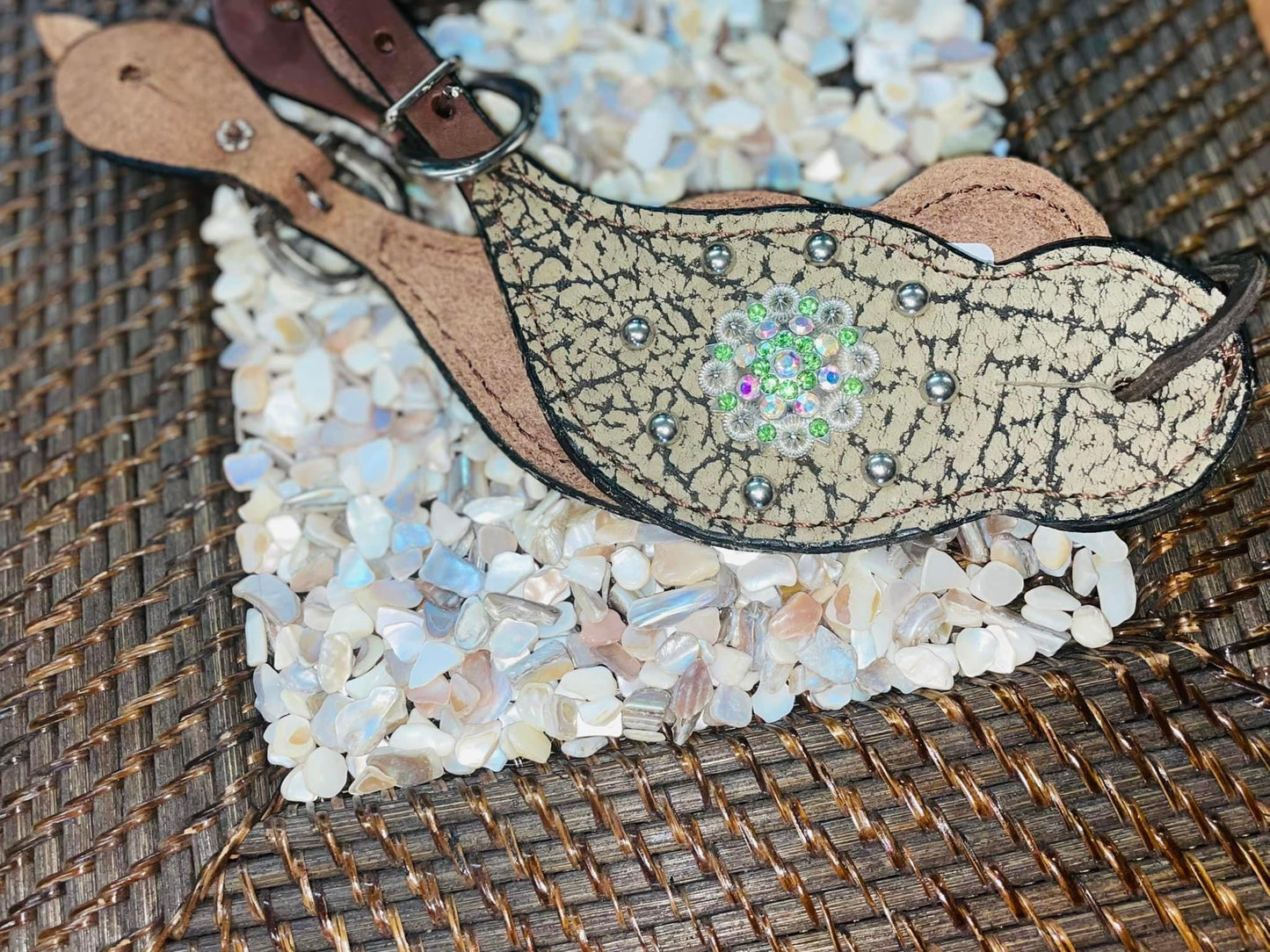 Diamond Cross Exotic Spur Straps