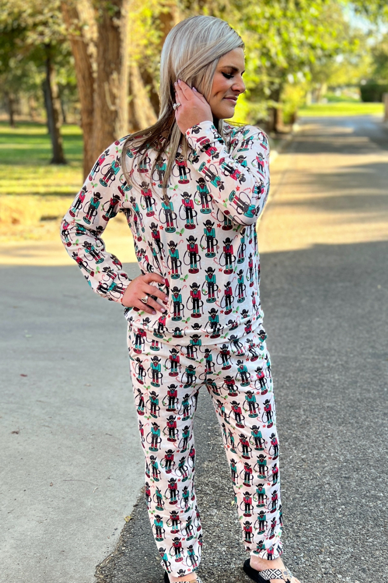 Ropin Around The Christmas Tree Jams Pants