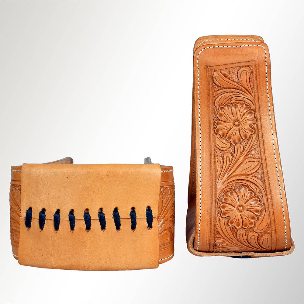 HILASON Horse Western Saddle Stirrup Leather Floral