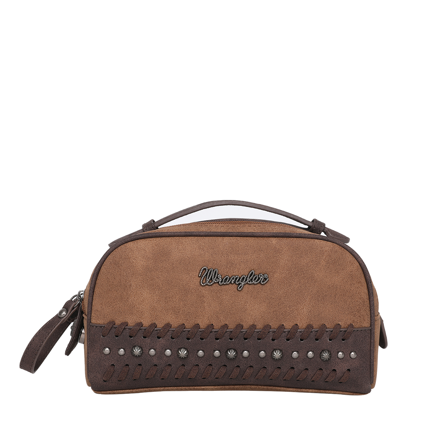 Wrangler Whipstitch and Studs Carry Western Handbag(Wrangler by Montana West)