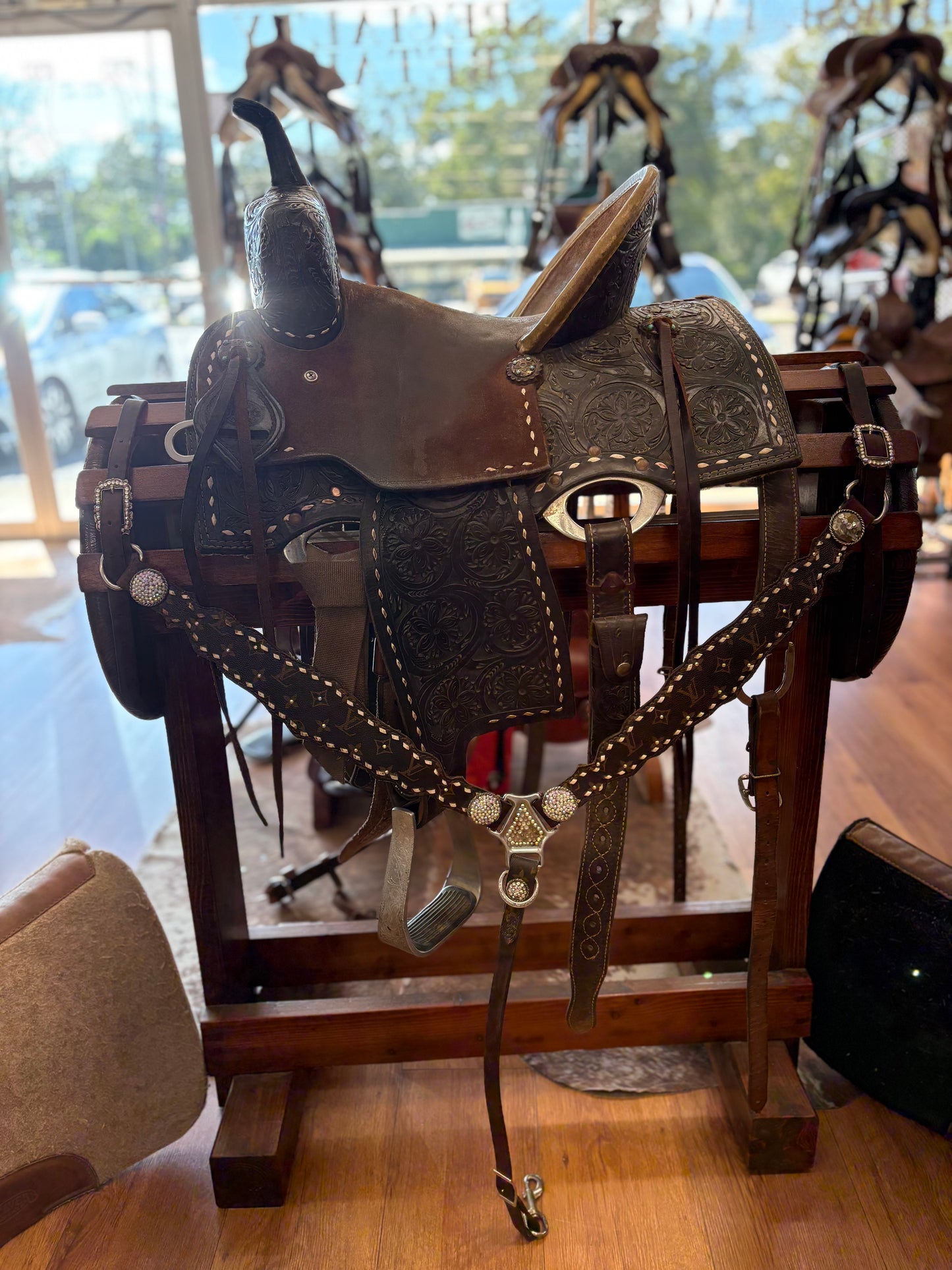 13.5” Corriente Barrel Saddle Bundle #SR