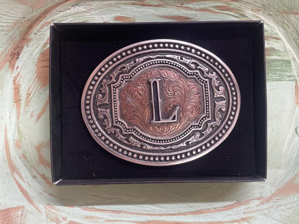 "L" Belt Buckle #006