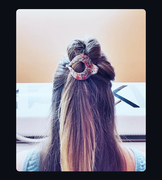 NL Fabric Floral Hair Clip