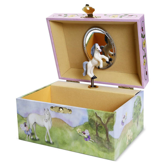 Small Fairy Horse Music Box