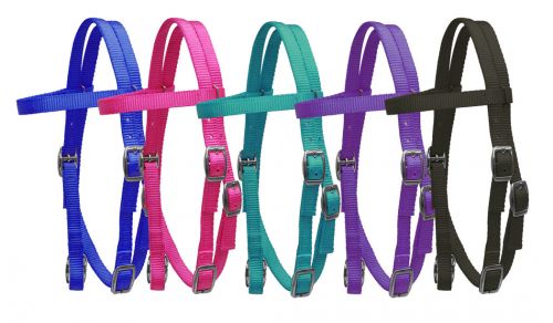 Pony Size Premium nylon browband headstall