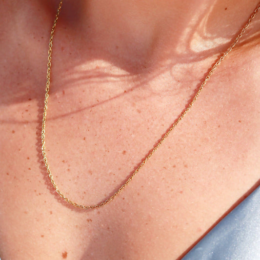 Stainless Steel Double Round Link Chain