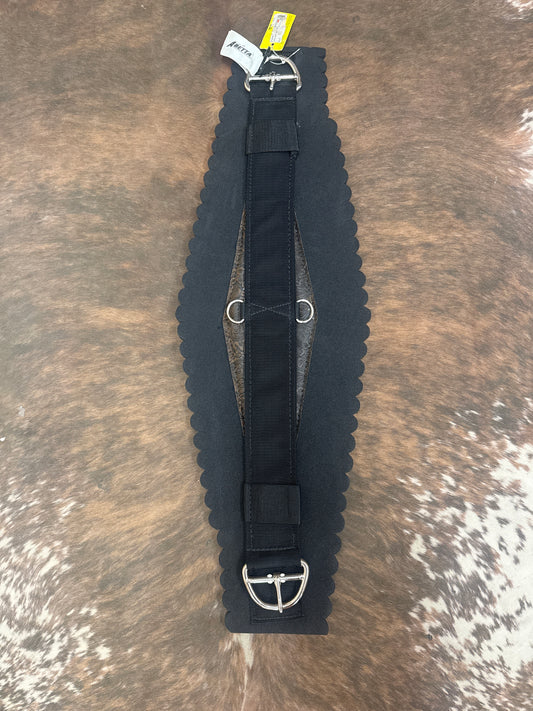 34” Wide Neoprene Abetta Scalloped Girth