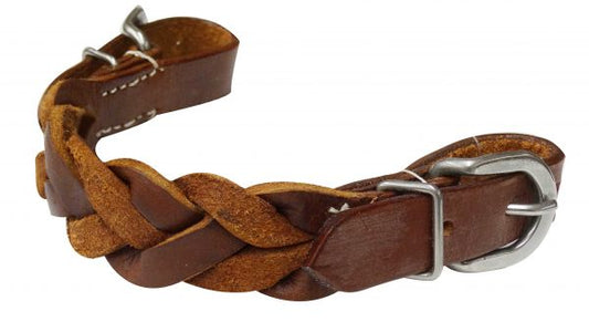 Showman Leather Curb Strap