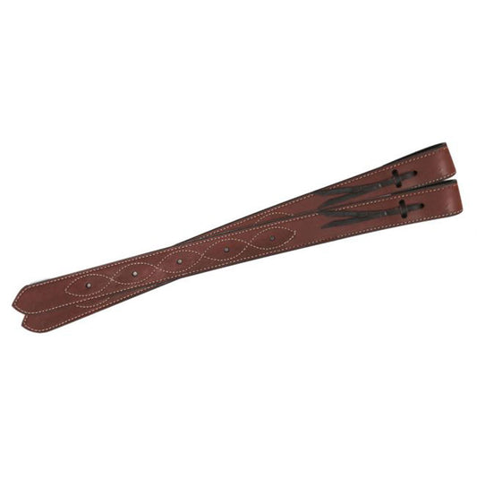 Heavy Duty leather flank billet strap 1.75"