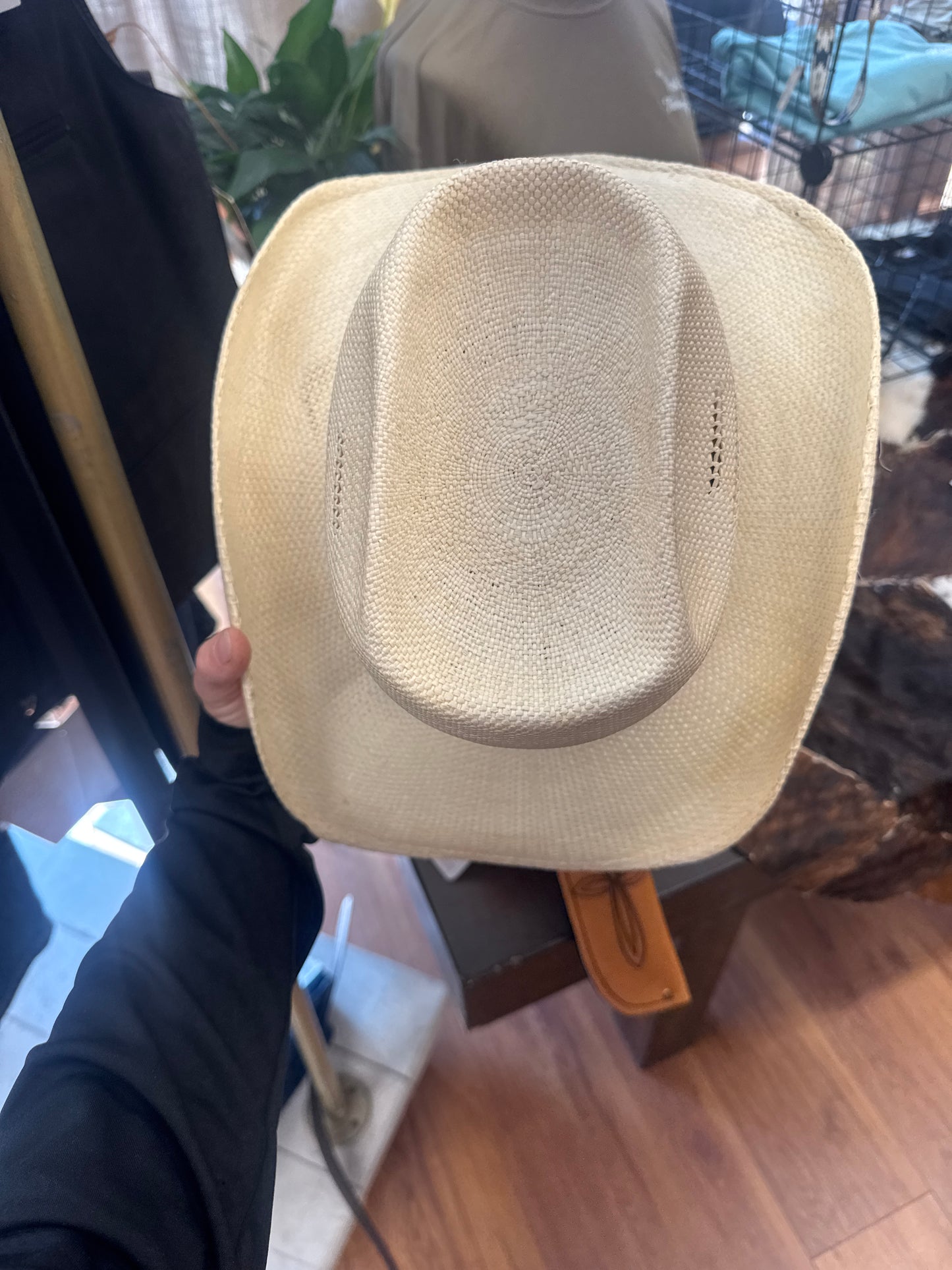 Resistol Straw Best All-Around Cowboy Hat 7 3/8 (Vintage)