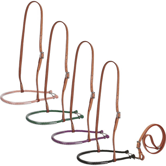 Leather Tie Down Lariat Noseband