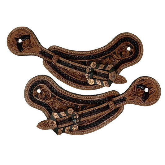 Feathered Mens Spur Strap