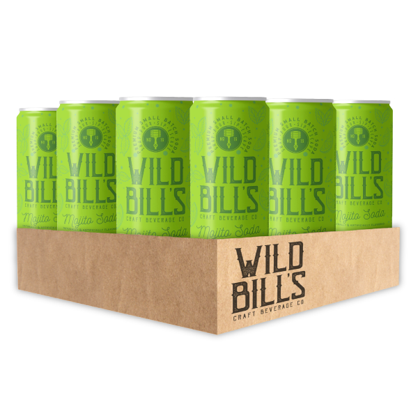 Mojito Mocktail - Premium Cane Sugar Soda, 12-Pack, Cans